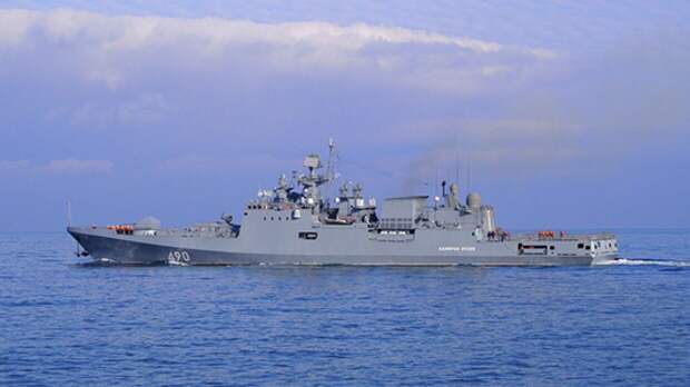 Фрегаты Черноморского флота отразили «ракетную атаку» на учениях в Средиземном море