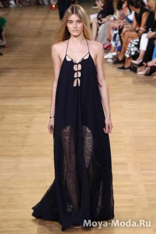 Модные сарафаны весна-лето 2015 Chloe