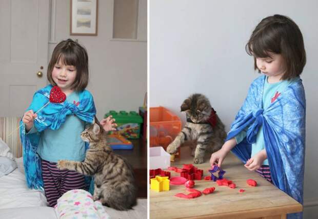 5-летняя девочка аутист и ее терапевтическая кошка Тула айрис грейс  (23)