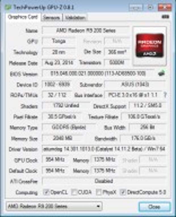 R9285_GPU-Z_info
