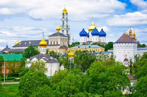 Троице-Сергиева лавра, Сергиев Посад, Россия, Европа