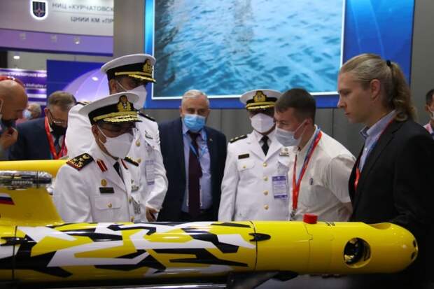 Новый подводный аппарат «Амулет-2» представили на МВМС-2021