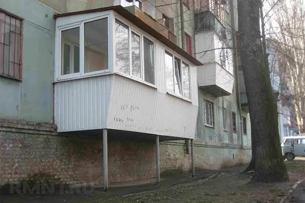 Пристройка балкона к многоквартирному дому в Днепре по низким ценам