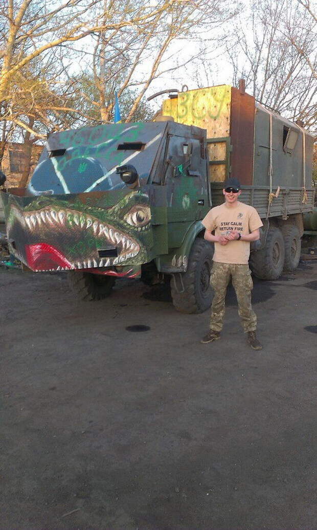 Боевые машины, собранные в полевых условиях авто, военная техника, самоделки, украина