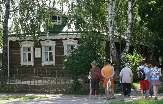 Дом родителей Сергея Есенина в селе Константиново