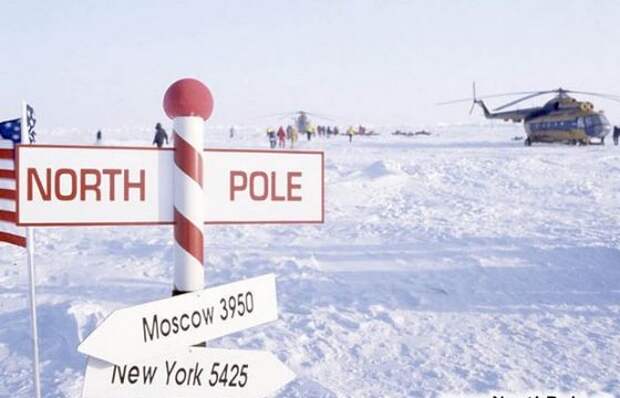 Северный полюс - место для путешественников-экстремалов