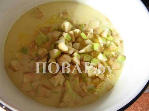 Маковый пирог с яблоками рецепт