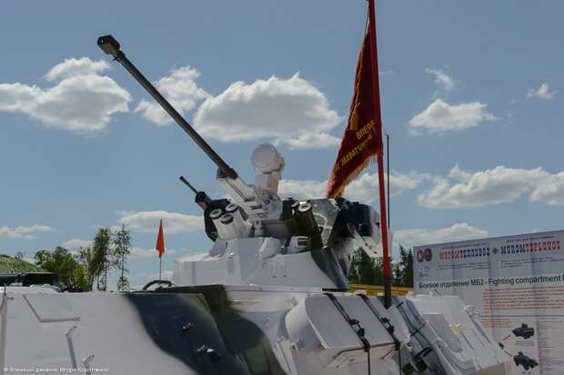 Боевая машина огневой поддержки и сопровождения «Торос» для комплектования арктических бригад
