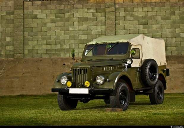 4. ГАЗ 69 (1955) авто, олдтаймер, ретро авто, советские автомобили