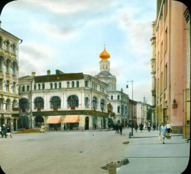 Редчайшие снимки Москвы 1931 года в цвете в цвете, история, москва, фото