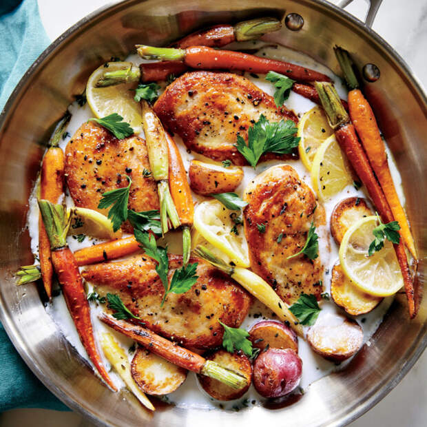 Курица с луком на сковороде: рецепт и советы по приготовлению