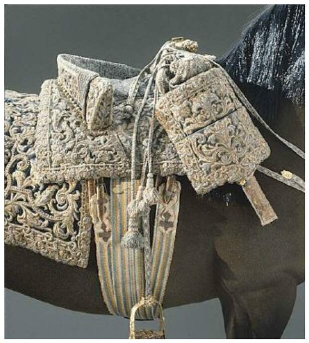Седло Людовика XIV из Франции интересное, лошади. факты, седла