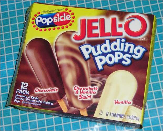 Jell-O Pudding Pops.