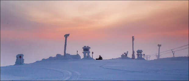 Sunrise in Lapland Sunrise in Lapland