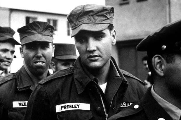 Элвис в армии, 1958 год.