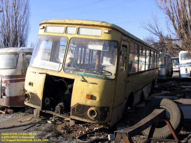 Культовый автобус aka "Скотовоз" авто, ностальгия, ретро