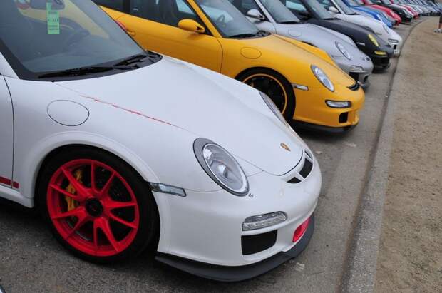 Фотоотчет с Porsche Rennsport Reunion 4 (91 фото)