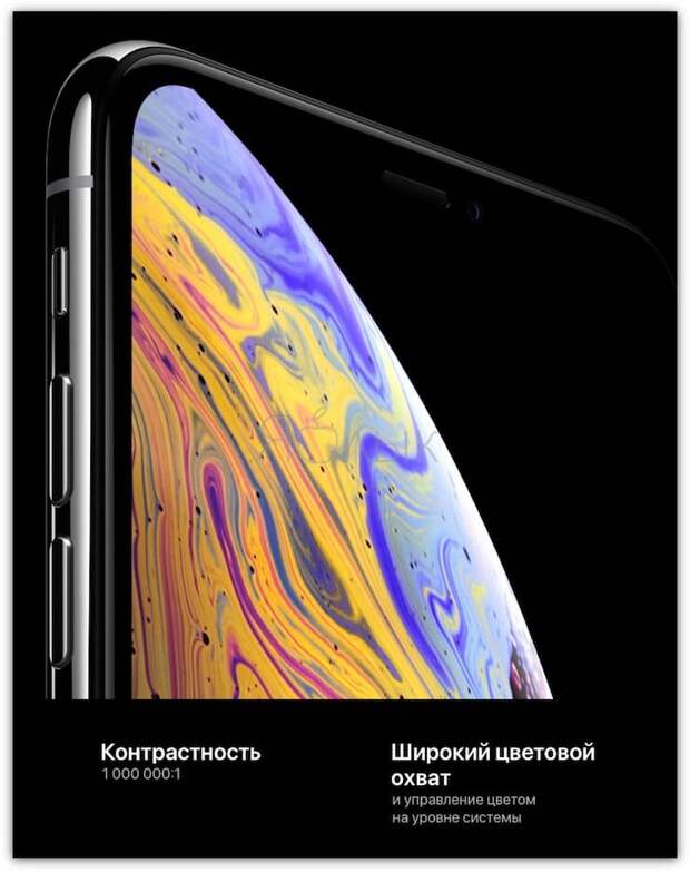 Экран iPhone Xs и iPhone Xs Max