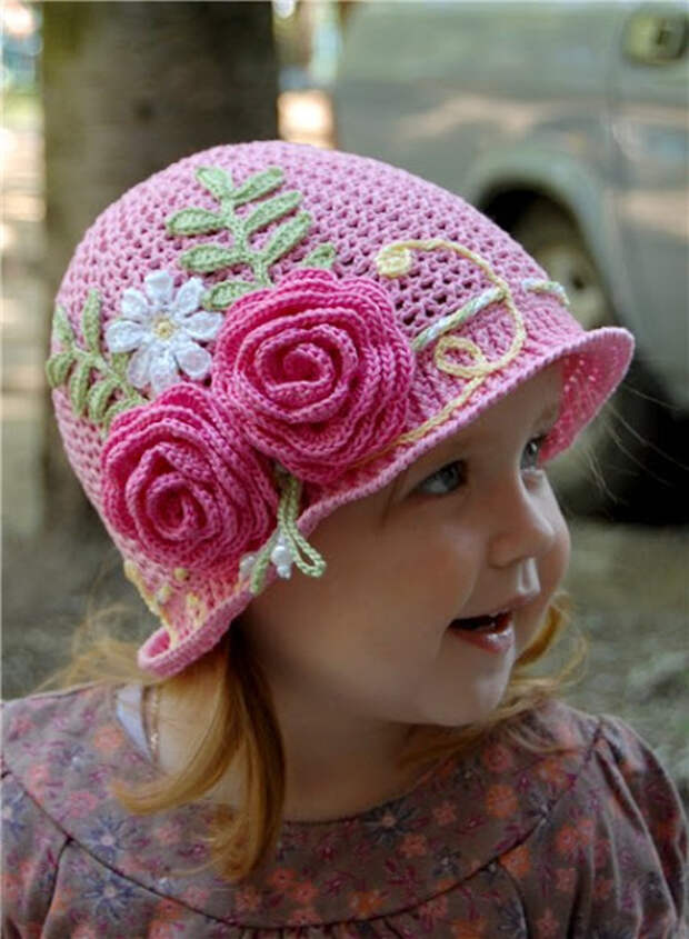 розовая шляпка-клумба (1) (440x600, 79Kb)