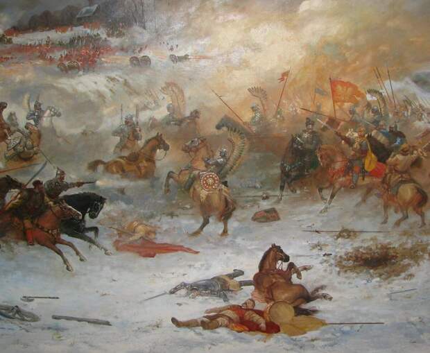 Иногда хорошая идея приходит довольно спонтанно - так и вышло, что были удачно применены элементы линейной тактики еще в 1605 году, в сражении против Лжедмитрия Первого