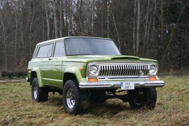 Первый из Cherokee. Jeep Cherokee SJ Chief 74-78г.