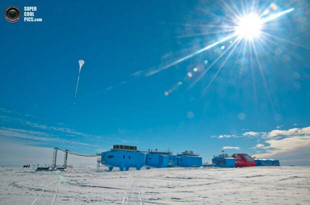 Устройство британской полярной станции Halley VI