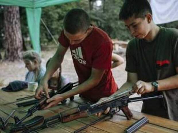ИноСМИ: на Украине учат воевать даже шестилетних детей ИноСМИ: на Украине учат воевать даже шестилетних детей