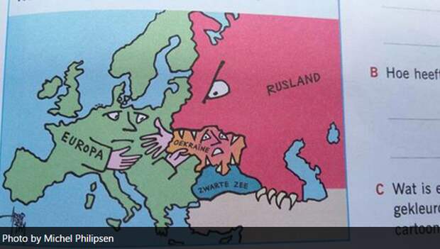 Как Голландия изобразила Россиию в новых детских учебниках новости 2015, политика