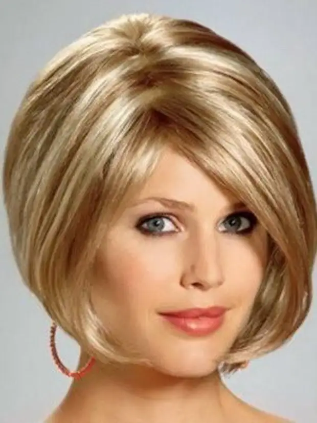 Колорирование волос на русые короткие волосы фото женщин за 40