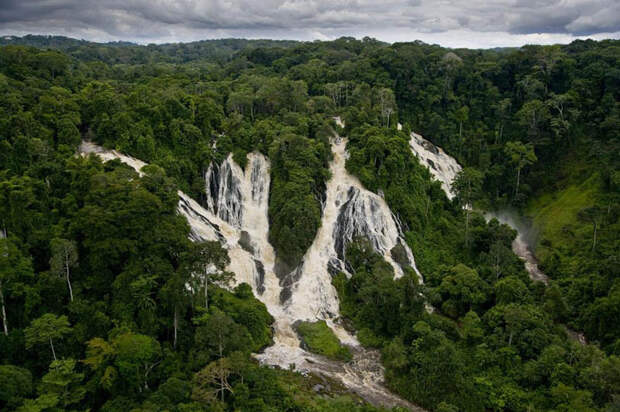 3. Водопады Djidji, Национальный парк Ивиндо, Габон