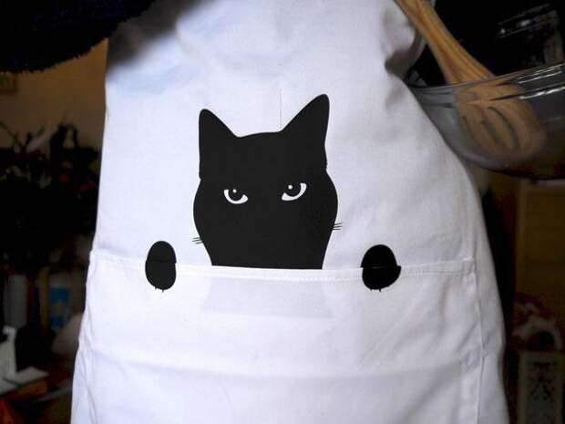 фартук с котом