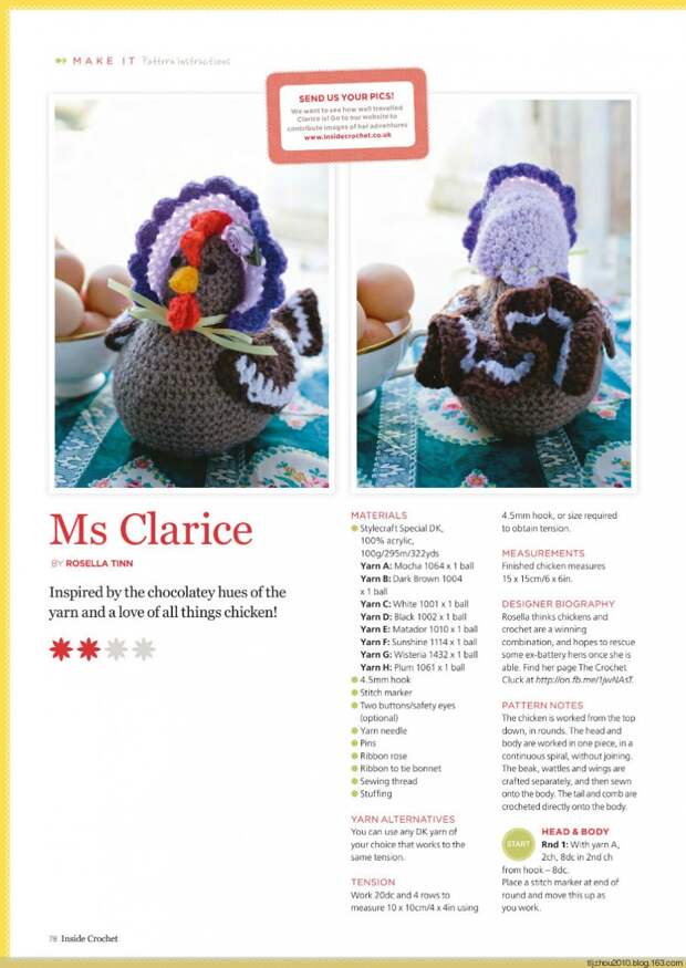 Inside Crochet №54 2014 - 紫苏 - 紫苏的博客