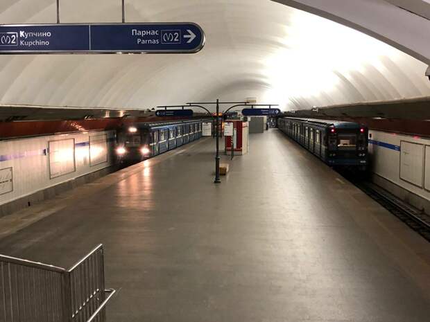 В Петербурге вечером в пятницу временно закрывали вход на станцию "Пионерская"