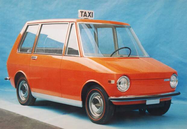 FIAT City Taxi Prototyp (1968) FIAT City Taxi Prototyp (1968) авто, автодизайн, концепт, прототип, такси