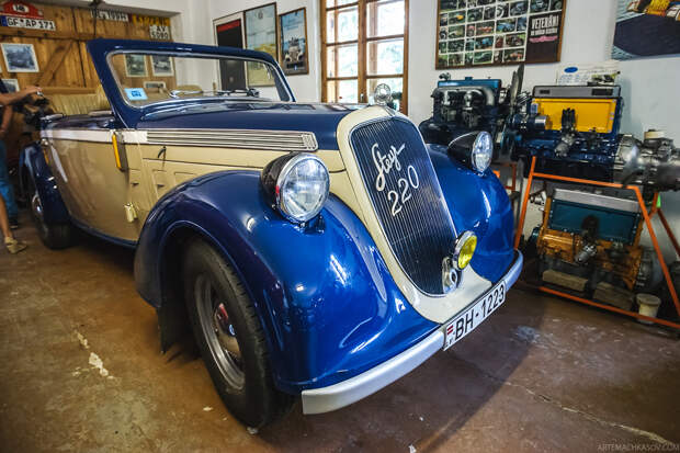 В гостях у латвийского реставратора старых автомобилей олдтаймер, реставратор, реставрация, старые автомобили