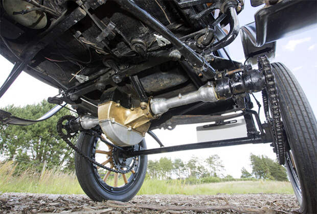 В Дании 110-летний электромобиль ушел с молотка аукцмон, электромобиль