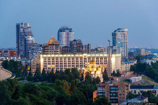 Самара с высоты