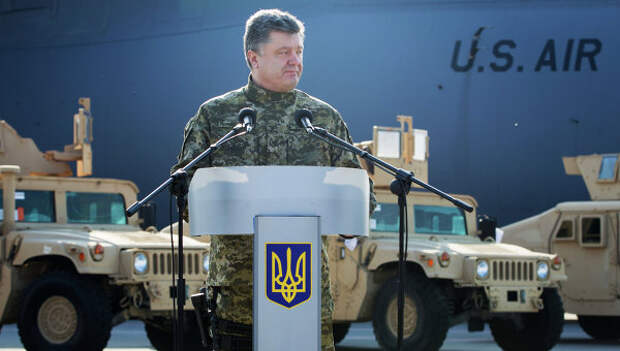 Президент Украины Петр Порошенко, архивное фото