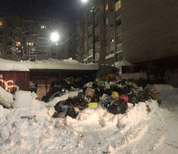 В областном центре запретят парковку машин у мусорных площадок