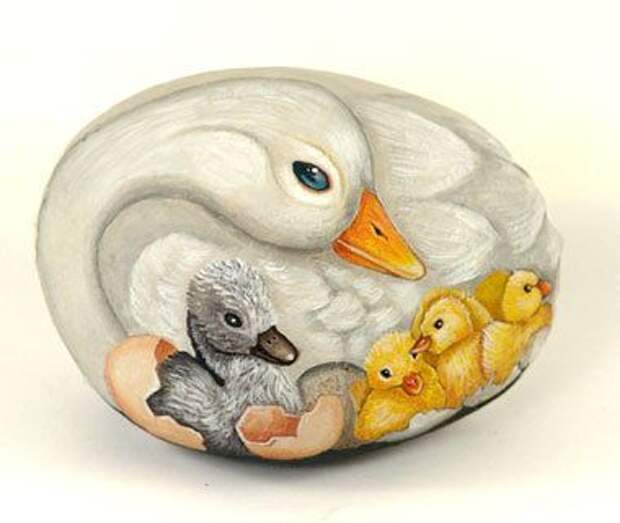 Роспись на камнях от Ernestina Gallina
