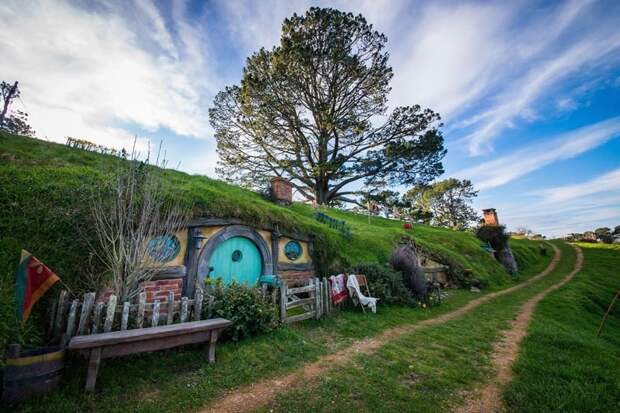 Хоббитон - реальное сказочное место в Новой Зеландии Хоббитон, новая зеландия