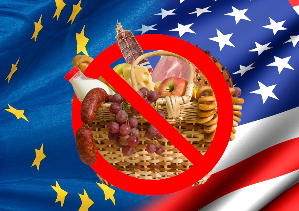 Приятного чтения. Еврокомиссия получила от России список новых продуктов, которые попадают под эмбарго