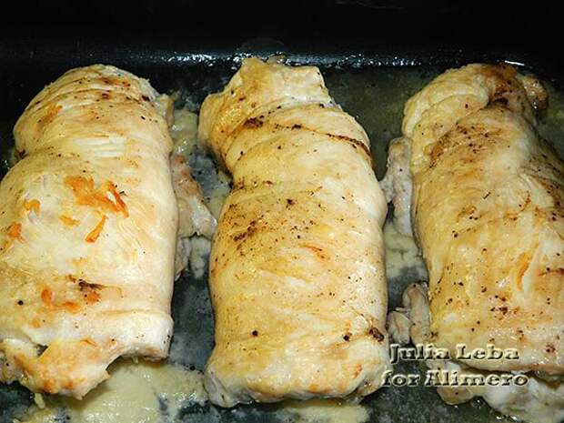 Рулет из куриной грудки Рулет из куриной грудки