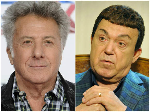 Дастин Хоффман и Иосиф Кобзон — 77 лет