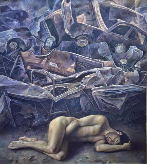 Фантастический реализм художника Альберто Панкорбо 72