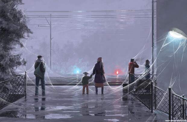 Арт-работы художника Alex Andreyev