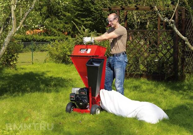 Измельчитель садовый MTD 475 с бензиновым двигателем