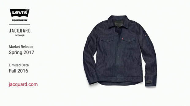 Умная куртка от Google и Levi's