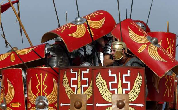 Легионеры армии Древнего Рима: Современный вариант попытки захвата острова Мальта (11)