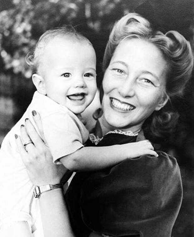 Джейн Фонда с матерью